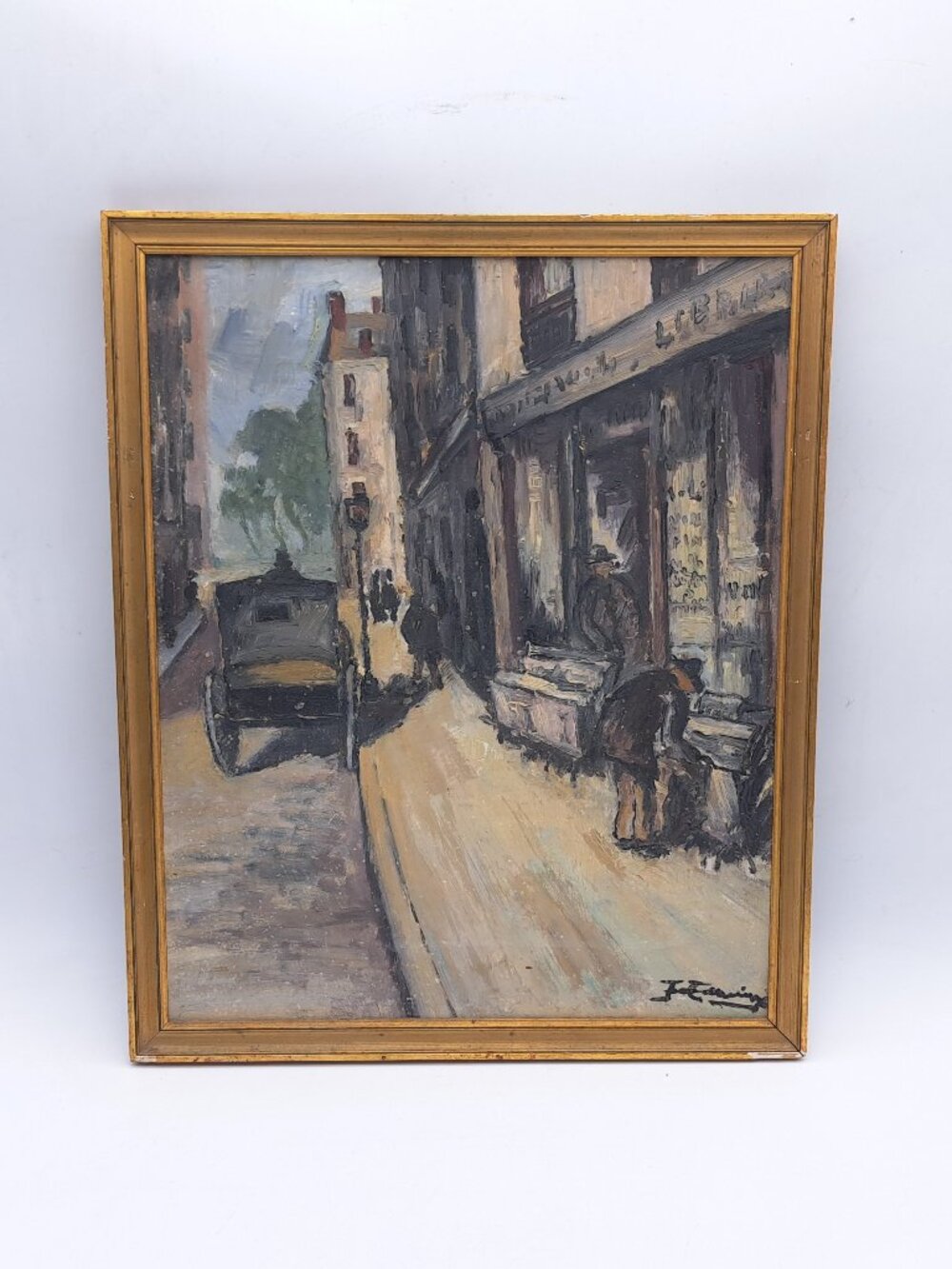 Urban Painting by Emile Lemieux